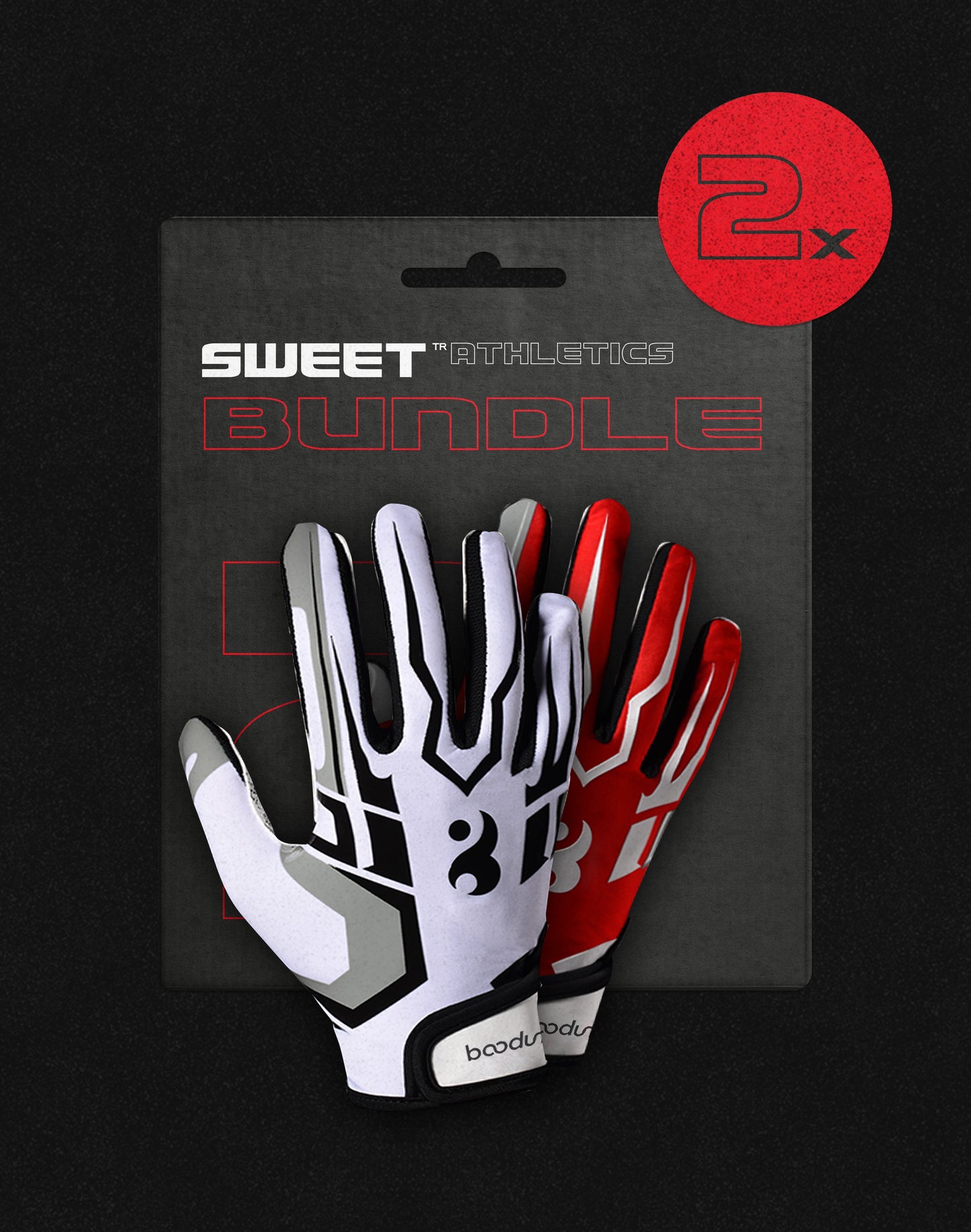 2 Çift Set "Sticky-White" veya "Hyper-Red"
